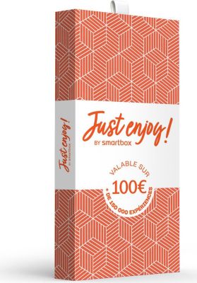Coffret cadeau SMARTBOX Carte cadeau Just enjoy ! Fun - 100 €