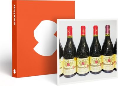 Coffret cadeau SMARTBOX Assortiment de 6 bouteilles de châteaune Coffret cadeau SMARTBOX Assortiment de 6 bouteilles de châteaune