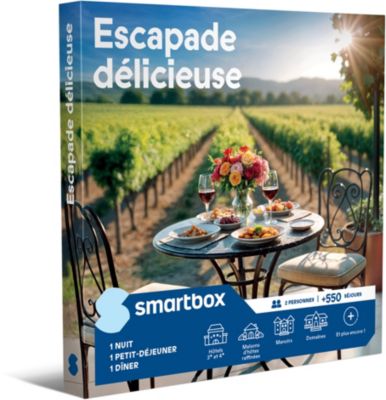 Coffret cadeau SMARTBOX Escapade Délicieuse