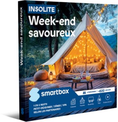 Coffret cadeau SMARTBOX Insolite - Week-end savoureux