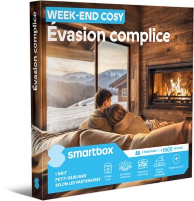 Coffret cadeau SMARTBOX Week-end Cosy - Evasion complice