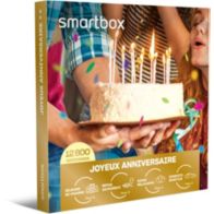 Coffret cadeau SMARTBOX Joyeux anniversaire**