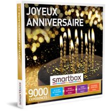 Coffret cadeau SMARTBOX Joyeux anniversaire**