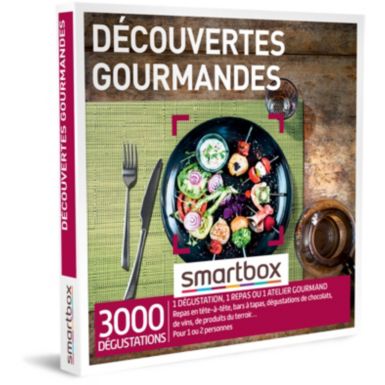 Coffret cadeau SMARTBOX Decouvertes gourmandes