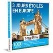 Coffret cadeau SMARTBOX 3 jours etoiles en Europe