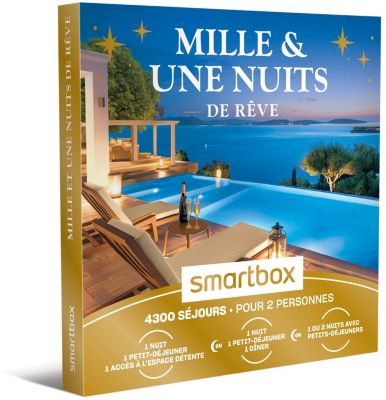 Coffret cadeau SMARTBOX Mille et une nuits de reve Coffret cadeau SMARTBOX Mille et une nuits de reve