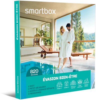 Coffret cadeau SMARTBOX Evasion bien etre Coffret cadeau SMARTBOX Evasion bien etre