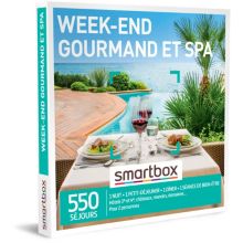 Coffret cadeau SMARTBOX Week-end gourmand et spa