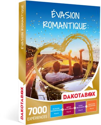 Coffret cadeau DAKOTABOX EVASION ROMANTIQUE Coffret cadeau DAKOTABOX EVASION ROMANTIQUE