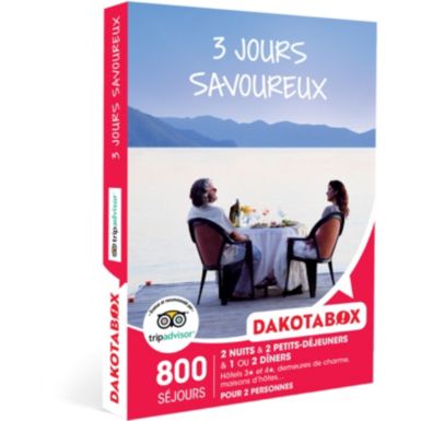 Coffret cadeau DAKOTABOX 3 JOURS SAVOUREUX