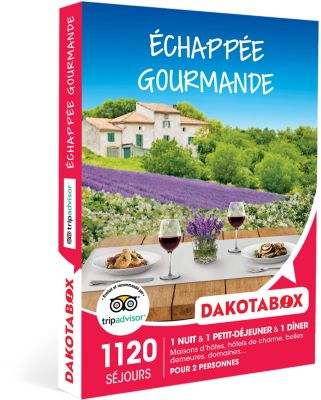 Coffret cadeau DAKOTABOX ECHAPPEE GOURMANDE