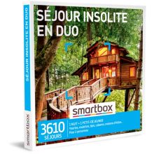 Coffret cadeau SMARTBOX Séjour insolite en duo