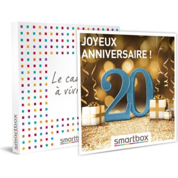 Coffret Cadeau Smartbox Joyeux Anniversaire Ans Boulanger