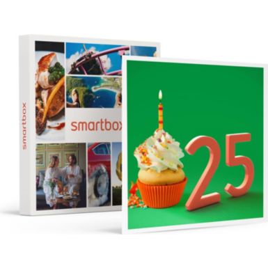 Coffret cadeau SMARTBOX Joyeux anniversaire ! 25 ans