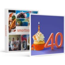 Coffret cadeau SMARTBOX Joyeux anniversaire ! Pour homme 40 ans
