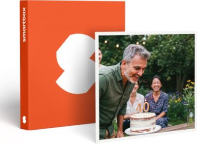 Coffret cadeau SMARTBOX Joyeux anniversaire ! Pour les 40 ans d' Coffret cadeau SMARTBOX Joyeux anniversaire ! Pour les 40 ans d'