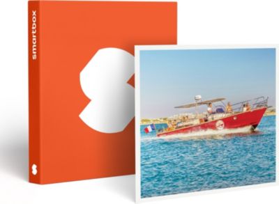Coffret cadeau SMARTBOX Balade en bateau avec repas et vin pour Coffret cadeau SMARTBOX Balade en bateau avec repas et vin pour