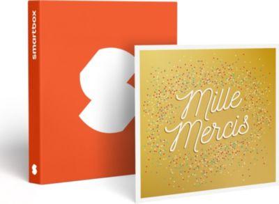 Coffret cadeau SMARTBOX Mille mercis Coffret cadeau SMARTBOX Mille mercis
