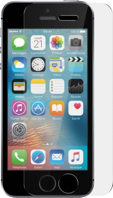 Protège écran AKASHI iPhone 5 /5S/SE/5C Lot 2x Verres trempés