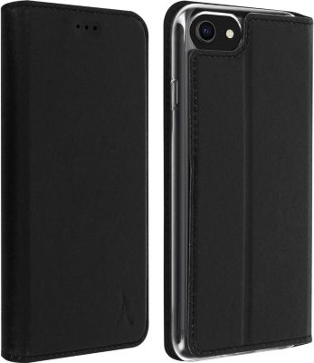 Etui AKASHI iPhone 7 et 8 Porte-carte Stand Noir