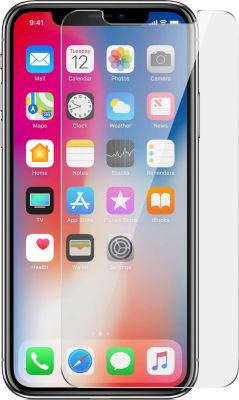 Protège écran AKASHI 2 Verre trempé iPhone X et XS -Akashi