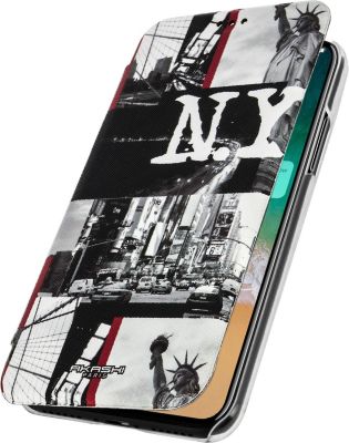 Etui AKASHI Étui folio Akashi NYC iPhone X et XS Etui AKASHI Étui folio Akashi NYC iPhone X et XS