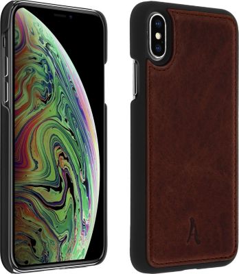 Coque AKASHI Cuir iPhone X / XS