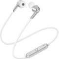 Ecouteurs AKASHI Bluetooth Intra-auriculaires HD Argent