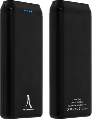 Batterie externe AKASHI 20000mAh 2x USB et USB-C Turbo Charger