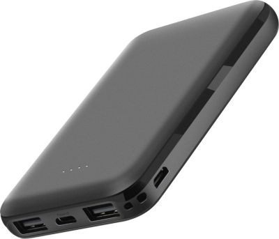 Batterie externe AKASHI Powerbank 5000 mAh 2x USB Akashi Rouge