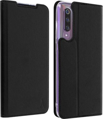 Etui AKASHI Xiaomi Mi 9 Porte-carte Stand Noir