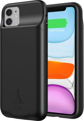 Coque AKASHI iPhone 11 4500 mAh Charge Sans fil