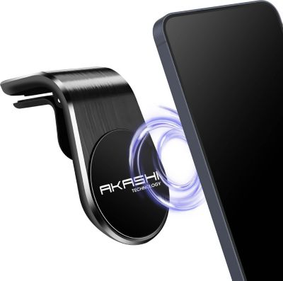 Support smartphone AKASHI Voiture Magnétique Smartphone Noir