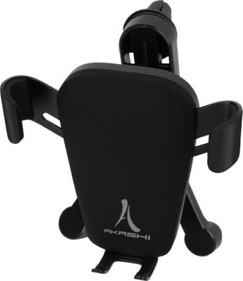 Support smartphone AKASHI Fixation Grille Installation par gravité