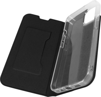 Etui AKASHI iPhone 13 avec Porte-carte & Stand Noir Etui AKASHI iPhone 13 avec Porte-carte & Stand Noir