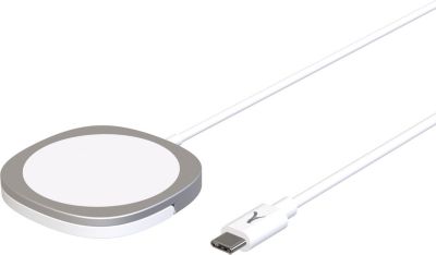 Chargeur secteur AKASHI 15W Fixation Magnétique Magsafe Stand