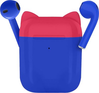 Ecouteurs AKASHI Bluetooth Enfant Volume sécurisé Bleu