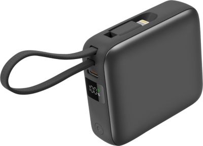 Batterie externe AKASHI Powerbank 10000 mAh Lightning et USB C