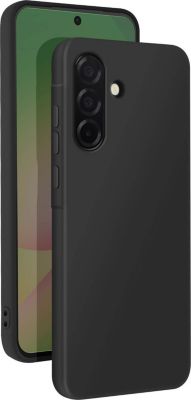 Coque AKASHI Samsung A56 Silicone Toucher Doux Noir