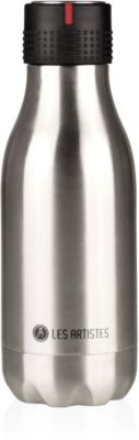 Bouteille isotherme LES ARTISTES Bottle UP Metallic argent 280ml