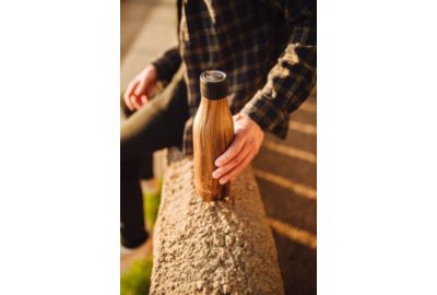 Bouteille isotherme LES ARTISTES Bottle UP bois 280 ml