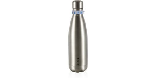 Bouteille isotherme LES ARTISTES Rebel metallic argent 50cl A-1997