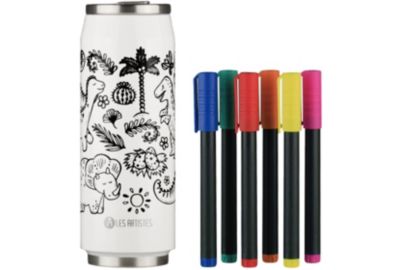 Gourde LES ARTISTES PARIS Creative Color Set Dino mat 500ml