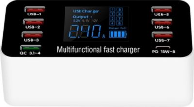 Chargeur secteur GENERIC 8-en-1 Multi-fonction