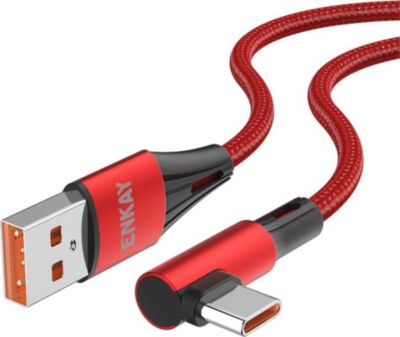 Câble USB C GENERIC Type-C Cordon Tressé 1m