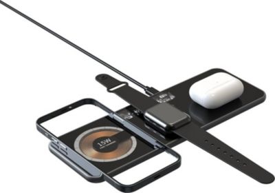 Chargeur induction GENERIC magnétique transparent T06 3 en 1