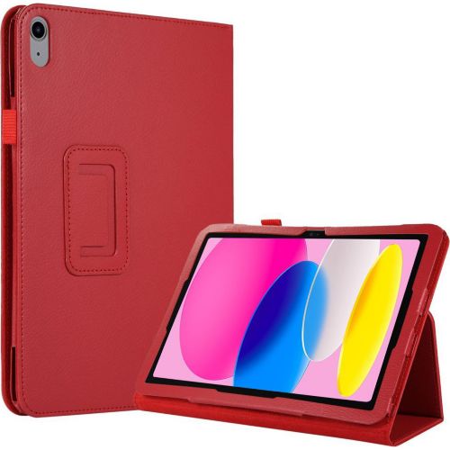 Housse XEPTIO Apple iPad 10 generation 2022 Etui rouge