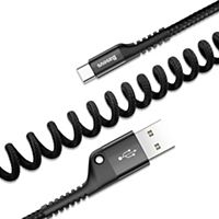Câble USB BASEUS 2A Câble USB spirale 40 à 100 cm