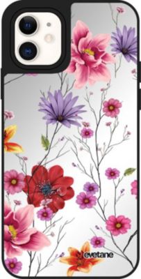 Coque EVETANE Miroir iPhone 11 Fleurs Pastel Coque EVETANE Miroir iPhone 11 Fleurs Pastel