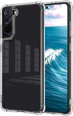 Coque EVETANE Anti-choc Galaxy S21 5G Transparent